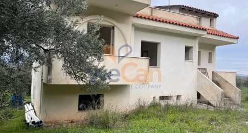 2443972 - Μοναδική Ευκαιρία: Ημιτελής Μονοκατοικία σε Αγρόκτημα 5.300 τ.μ.