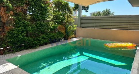 2556528 - Impressive Furnished 140 sq.m. Apartment with Private Pool and Garden in Ano Glyfada